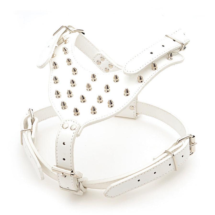 HKM-831379 Three-Piece Dog Safety Harness Set with Collar, Chest Strap, and Leash