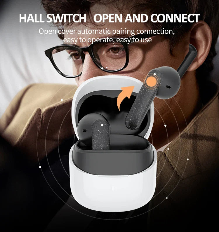 HKM-831507 Waterproof Wireless Sports Earbuds with Touch Control and Noise Isolation