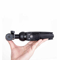 HKM-831571 Adjustable Selfie Stick Tripod for Smartphones, Compatible with iPhone Models, Aluminum Alloy & ABS, Black
