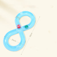 HKM-8315837 Interactive Cat Turntable Track with Teasing Ball for Boredom Relief - Perfect for Kittens and Cats