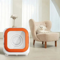 HKM-831763 Eco-Friendly Automatic Pet Hair Dryer Box with Temperature Control for Cats & Small Dogs - 7kg Capacity