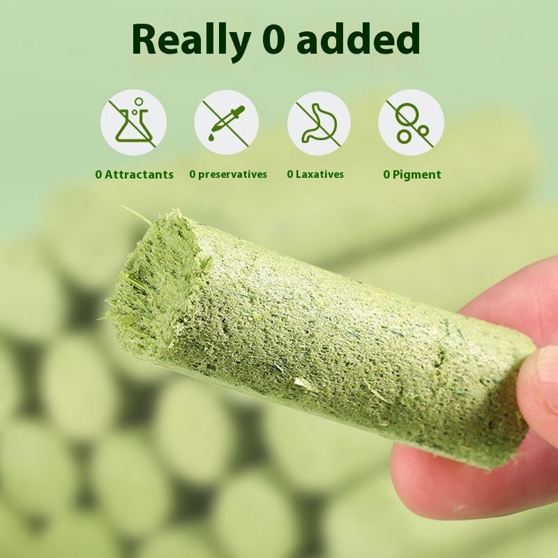 HKM-8318397 Freeze-Dried Cat Grass Stick for Dental Care and Nutrition - 6-Pack Snacks