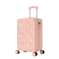 HKM-831891 Lightweight Scratch-Resistant PP Luggage with Spinner Wheels for Business Travel