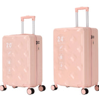 HKM-831891 Lightweight Scratch-Resistant PP Luggage with Spinner Wheels for Business Travel
