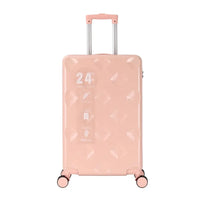 HKM-831891 Lightweight Scratch-Resistant PP Luggage with Spinner Wheels for Business Travel