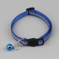 HKM-8320317 Reflective Cat Head Safety Buckle Collar in Monochrome Colors - Universal Fit for All Seasons