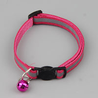 HKM-8320317 Reflective Cat Head Safety Buckle Collar in Monochrome Colors - Universal Fit for All Seasons