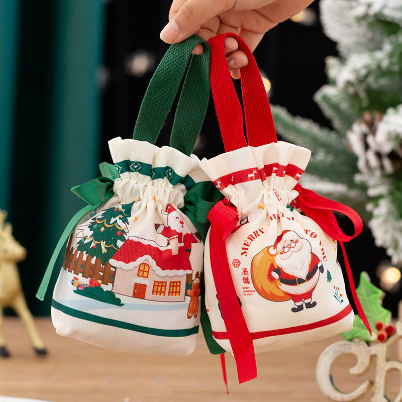 HKM-832275 Festive Red and Green Christmas Gift Packing Box Set - Various Sizes Available
