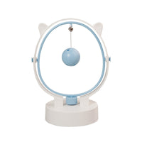 HKM-8324285 Cat Entertainment Swinging Ball Toy with Plush and Leaky Bell Features