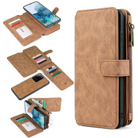 HKM-832531 Multi-Function Leather Phone Wallet Case for Samsung Models