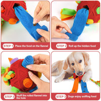 HKM-8325565 Interactive Sniffing Ball Puzzle for Dogs - IQ Training & Bite Resistant Toy