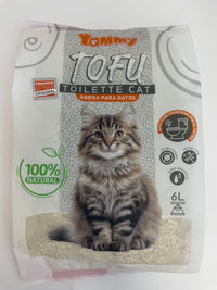 HKM-8325949 Natural 6L Pure Tofu Cat Litter for Odor Control and Easy Cleanup