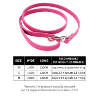 HKM-8326077 Adjustable PU Leather Dog Leash and Cat Pulling Rope in Assorted Colors