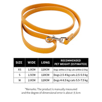 HKM-8326077 Adjustable PU Leather Dog Leash and Cat Pulling Rope in Assorted Colors