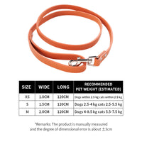 HKM-8326077 Adjustable PU Leather Dog Leash and Cat Pulling Rope in Assorted Colors