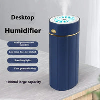 HKM-832851 Portable USB Ultrasonic Humidifier with Colourful Night Light and High Mist Output for Home and Office Use