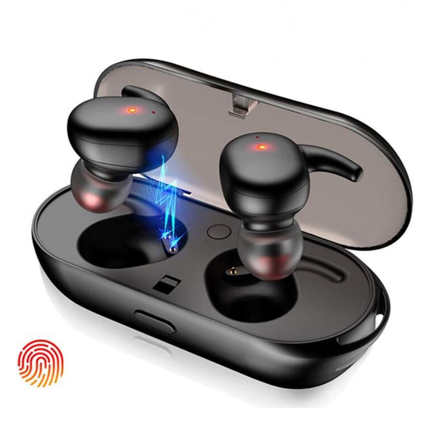 HKM-832851 Waterproof Wireless Binaural Headset with Bluetooth 5.0 and Long Battery Life