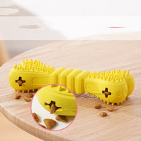 HKM-8328893 Large Rubber Chew Toys for Boredom Relief - Orange and Yellow, 170 x 60mm