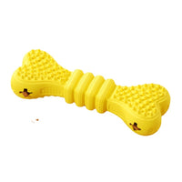 HKM-8328893 Large Rubber Chew Toys for Boredom Relief - Orange and Yellow, 170 x 60mm