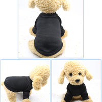 HKM-8329149 Dog Pure Color Cozy Sweatshirt in Various Sizes