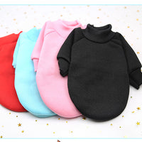 HKM-8329149 Dog Pure Color Cozy Sweatshirt in Various Sizes