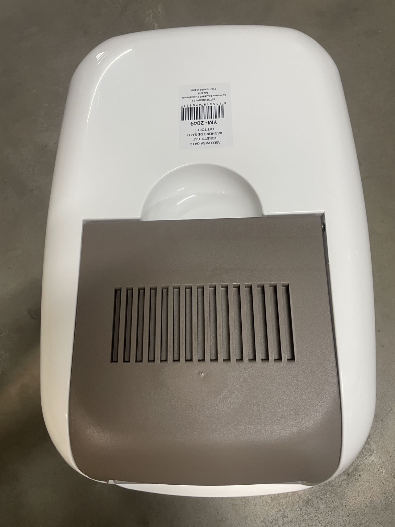 HKM-8329533 Cat Toilet with Shovel for Easy Cleaning
