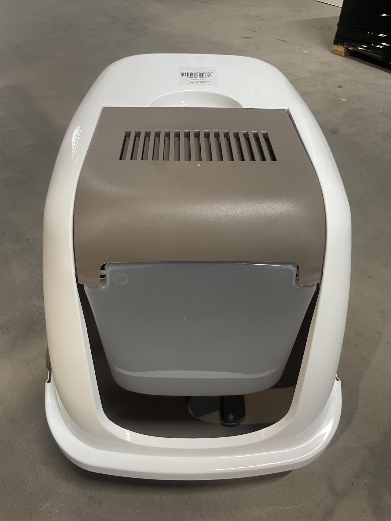 HKM-8329533 Cat Toilet with Shovel for Easy Cleaning