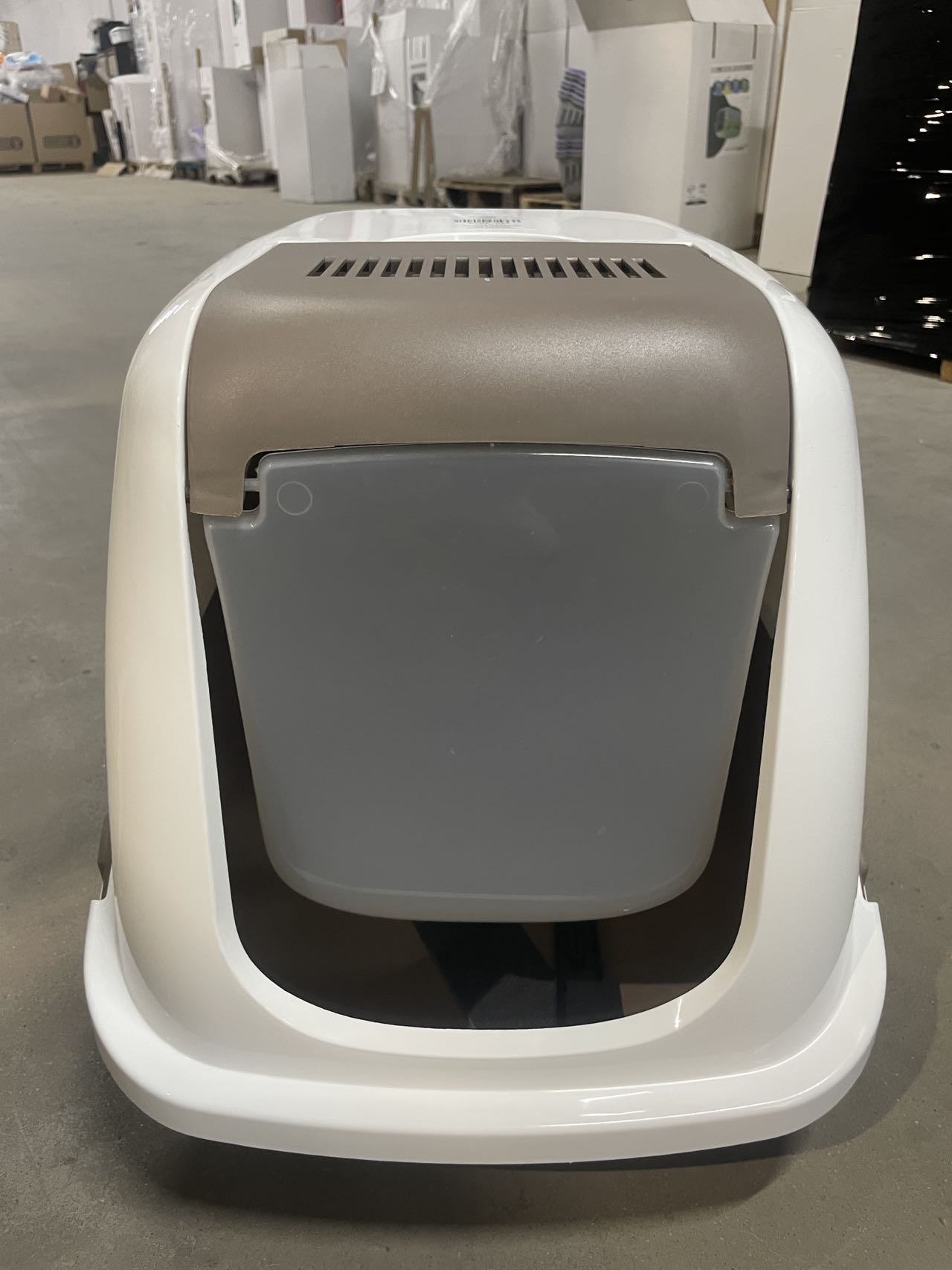 HKM-8329533 Cat Toilet with Shovel for Easy Cleaning
