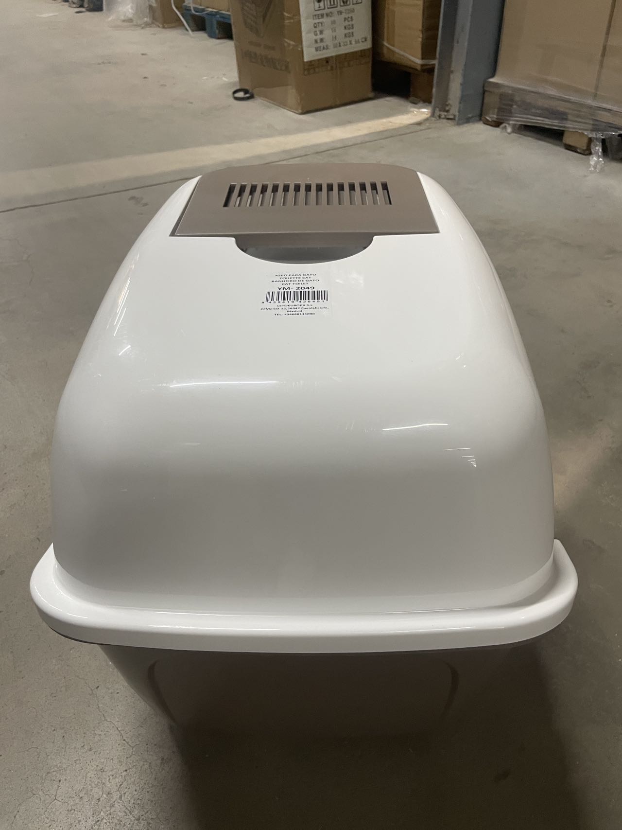 HKM-8329533 Cat Toilet with Shovel for Easy Cleaning