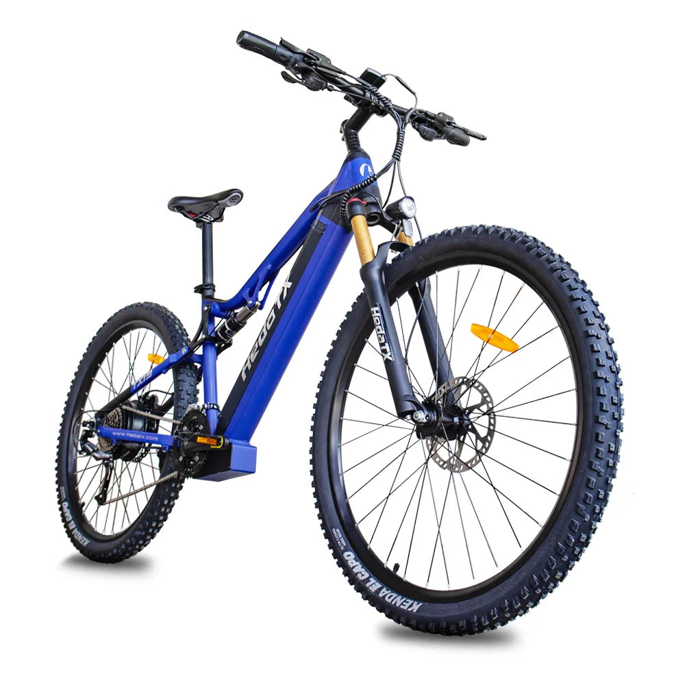 HKM-832979 1000W 48V Electric Mountain Bike with Hydraulic Disc Brakes and 29-Inch Wheels