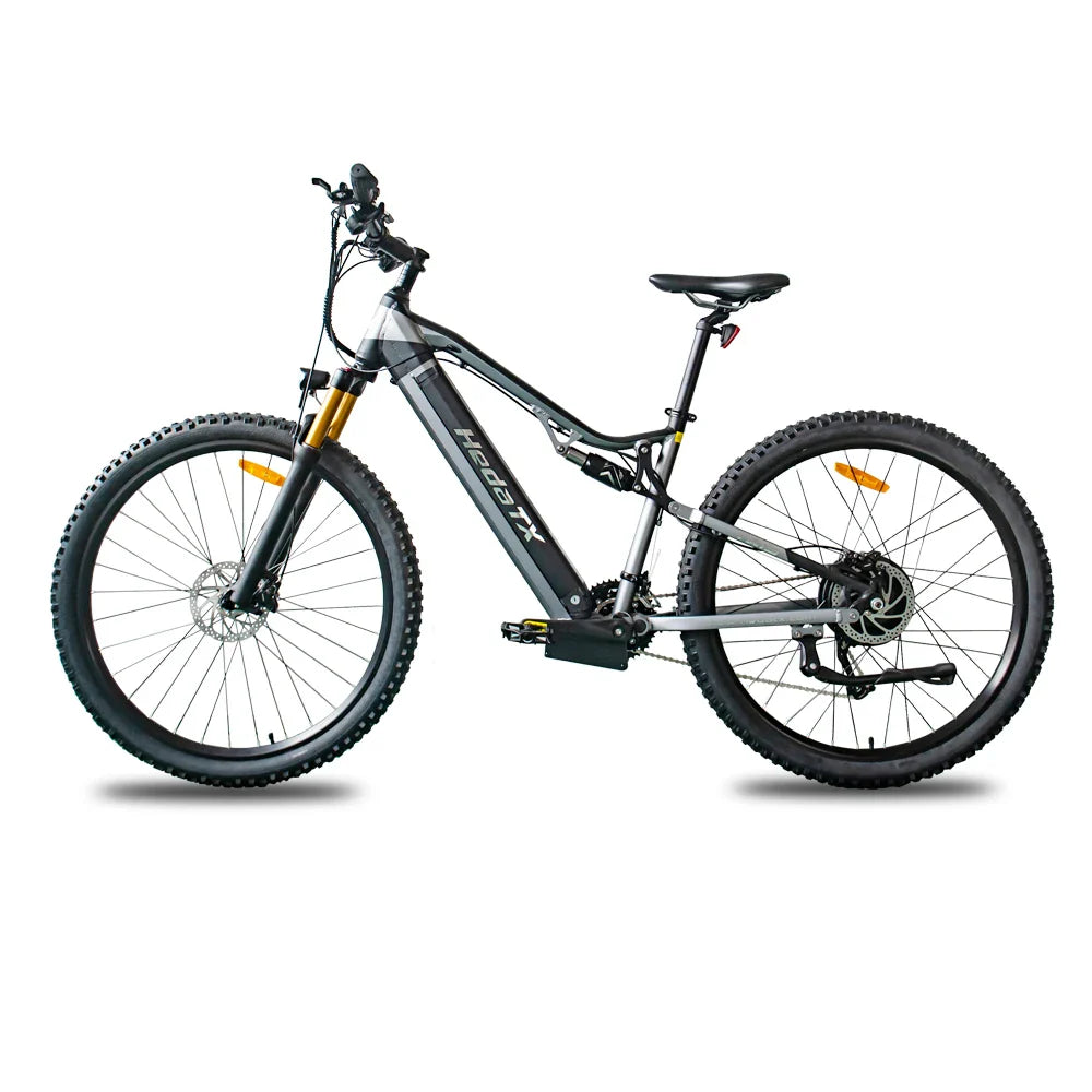 HKM-832979 1000W 48V Electric Mountain Bike with Hydraulic Disc Brakes and 29-Inch Wheels