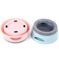 HKM-8330045 Eco-Friendly Portable Pet Bowls for Dogs and Cats - No Spill Water Feeder, Compact and Durable Design
