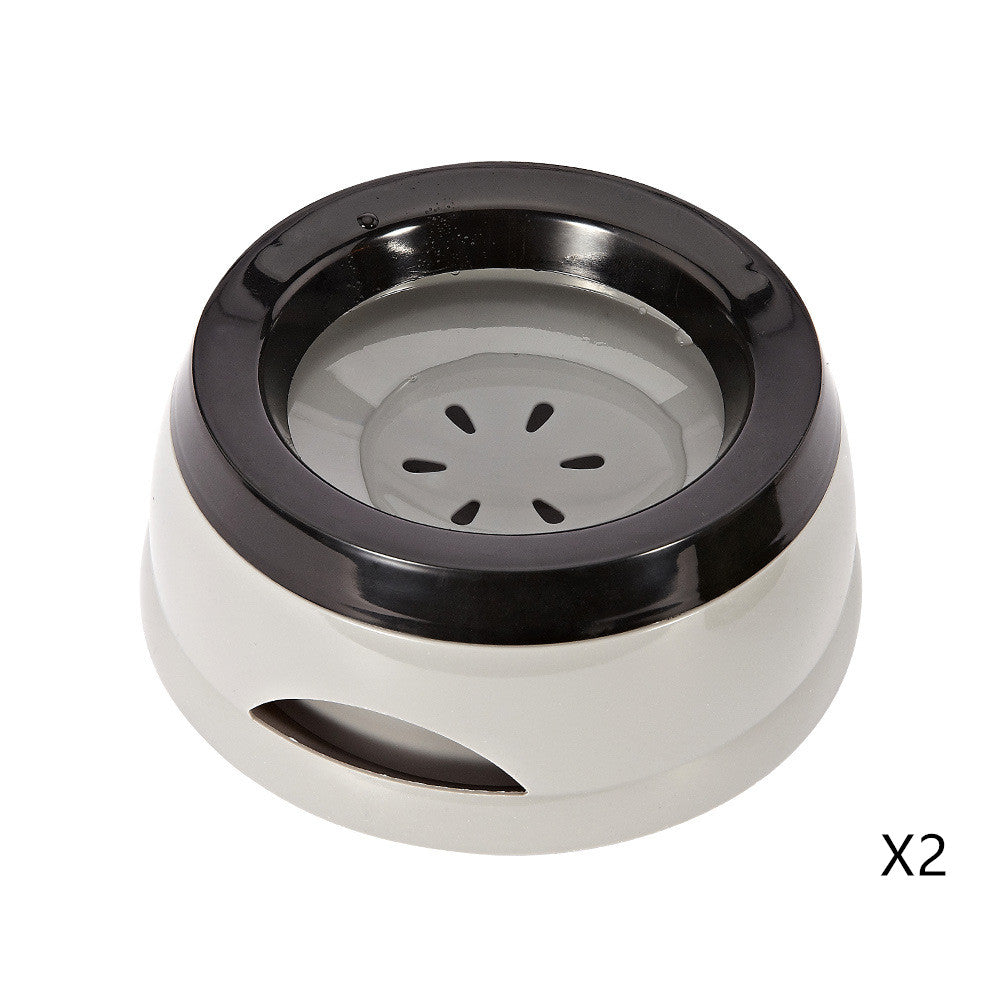HKM-8330045 Eco-Friendly Portable Pet Bowls for Dogs and Cats - No Spill Water Feeder, Compact and Durable Design