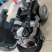 HKM-833235 Mini Hand Push Floor Scrubbing Machine for Efficient Surface Cleaning