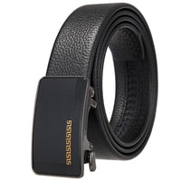 HKM-833363 Men's Simple Automatic Buckle First Layer Leather Belt - Model LY36-25641-5