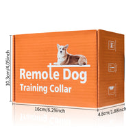 HKM-8334653 Intelligent Waterproof Dog Training Device with Remote Control and Light Feature
