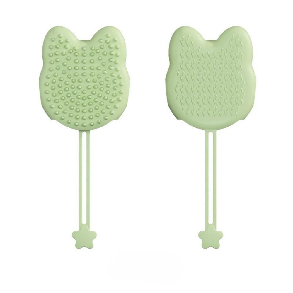 HKM-8335421 Silicone Pet Bathing Massager Gloves for Dogs and Cats, Hair Deshedding and Cleaning Tool