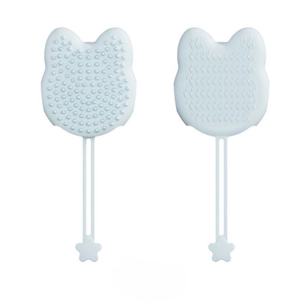 HKM-8335421 Silicone Pet Bathing Massager Gloves for Dogs and Cats, Hair Deshedding and Cleaning Tool