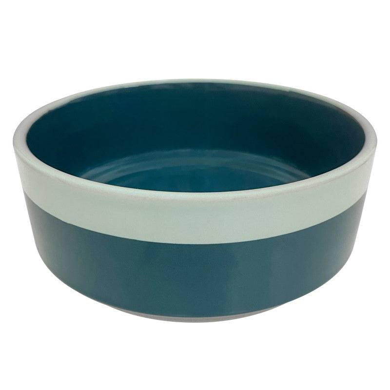 HKM-8335805 Ceramic Cat Bowl in Random Colors - Simple and Elegant Design