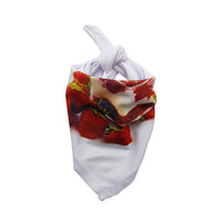 HKM-8337213 Pet Saliva Triangle Towel for Heat Transfer Printing - Durable Polyester, Multiple Sizes Available