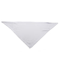 HKM-8337213 Pet Saliva Triangle Towel for Heat Transfer Printing - Durable Polyester, Multiple Sizes Available