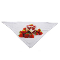 HKM-8337213 Pet Saliva Triangle Towel for Heat Transfer Printing - Durable Polyester, Multiple Sizes Available