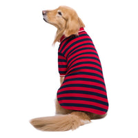 HKM-8337981 Pet Polo Shirt for Two-Legged Pets - Soft Cotton, High Elasticity, Various Sizes Available