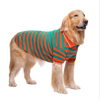 HKM-8337981 Pet Polo Shirt for Two-Legged Pets - Soft Cotton, High Elasticity, Various Sizes Available
