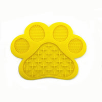 HKM-8339773 Silicone Dog Footprint Licking Pad for Slow Feeding, Food-Grade Material, 180MM x 180MM