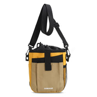 HKM-8341821 Large Capacity Outdoor Dog Training Snack Bag - Medium Soft Polyester in Khaki, Army Green, Yellow