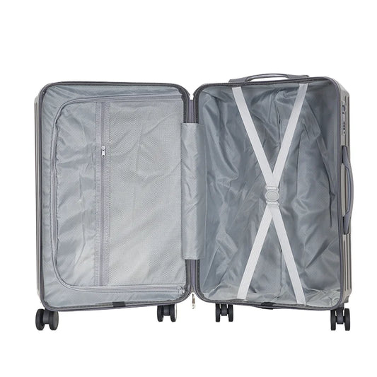 HKM-834195 Luggage Set with Wheels: Stylish Travel Suitcases for Carry-On and Checking In