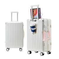 HKM-834195 Luggage Set with Wheels: Stylish Travel Suitcases for Carry-On and Checking In