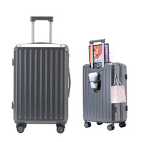HKM-834195 Luggage Set with Wheels: Stylish Travel Suitcases for Carry-On and Checking In