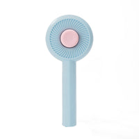 HKM-8342845 140° Angled Pet Grooming Brush with Self-Cleaning Button - Suitable for Cats and Dogs, Ideal for Shedding and Massaging
